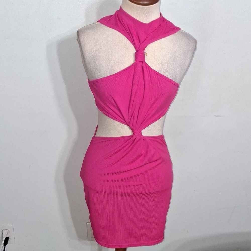 Shein- Hot Pink Mini Dress- W Sz 4